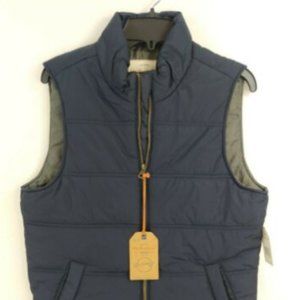 NWOT Men's S "Weatherproof Vintage" Navy Down Vest